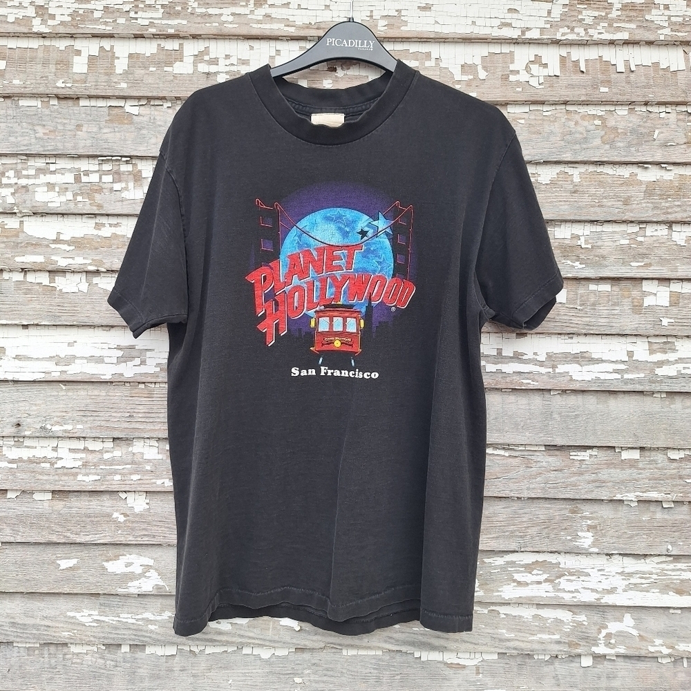🌟 Vintage Planet Hollywood San Francisco T-Shirt Size Medium